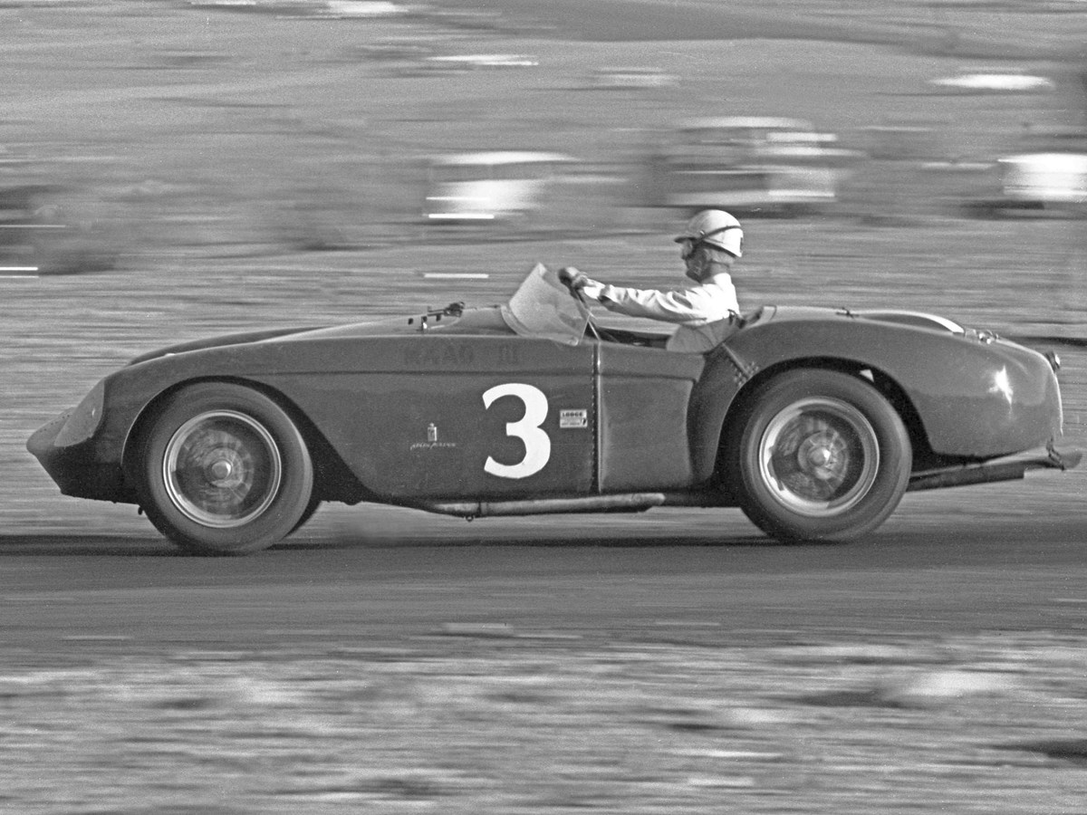 Historic photo of 1954 Ferrari 500 Mondial Spider by Pinin Farina offered at RM Sotheby’s Villa Erba live auction 2019